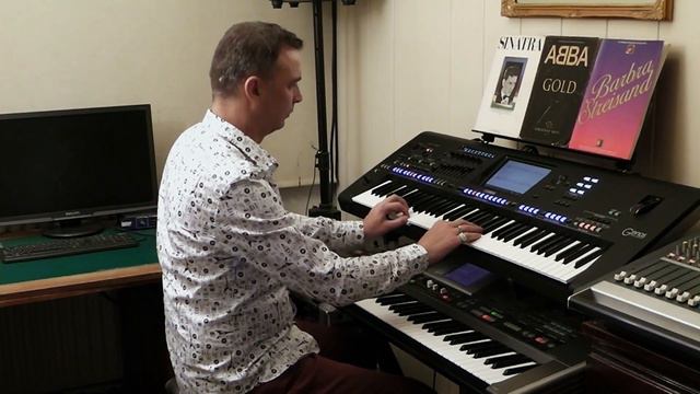 ABBA The Day before you Came Yamaha Genos Roland G70 by Rico смотреть онлайн