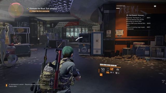 EMP pulse effected affected mini tanks Division 2 смотреть онлайн