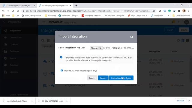 Migrate Oracle Integration from one instance to another OIC смотреть онлайн