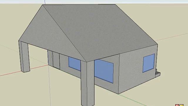 Google Sketchup Models #2 - My House Design 1 [HQ] смотреть онлайн