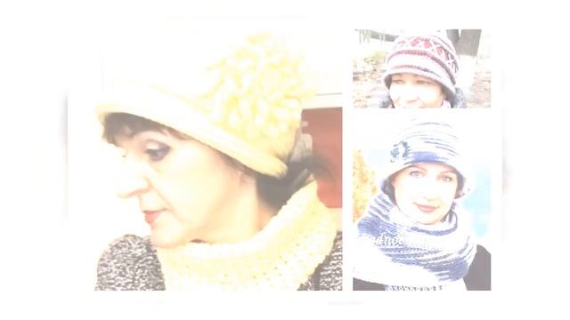 Вязаные шапки для женщин старше 40 лет. Фото шикарных зимних моделей смотреть онлайн