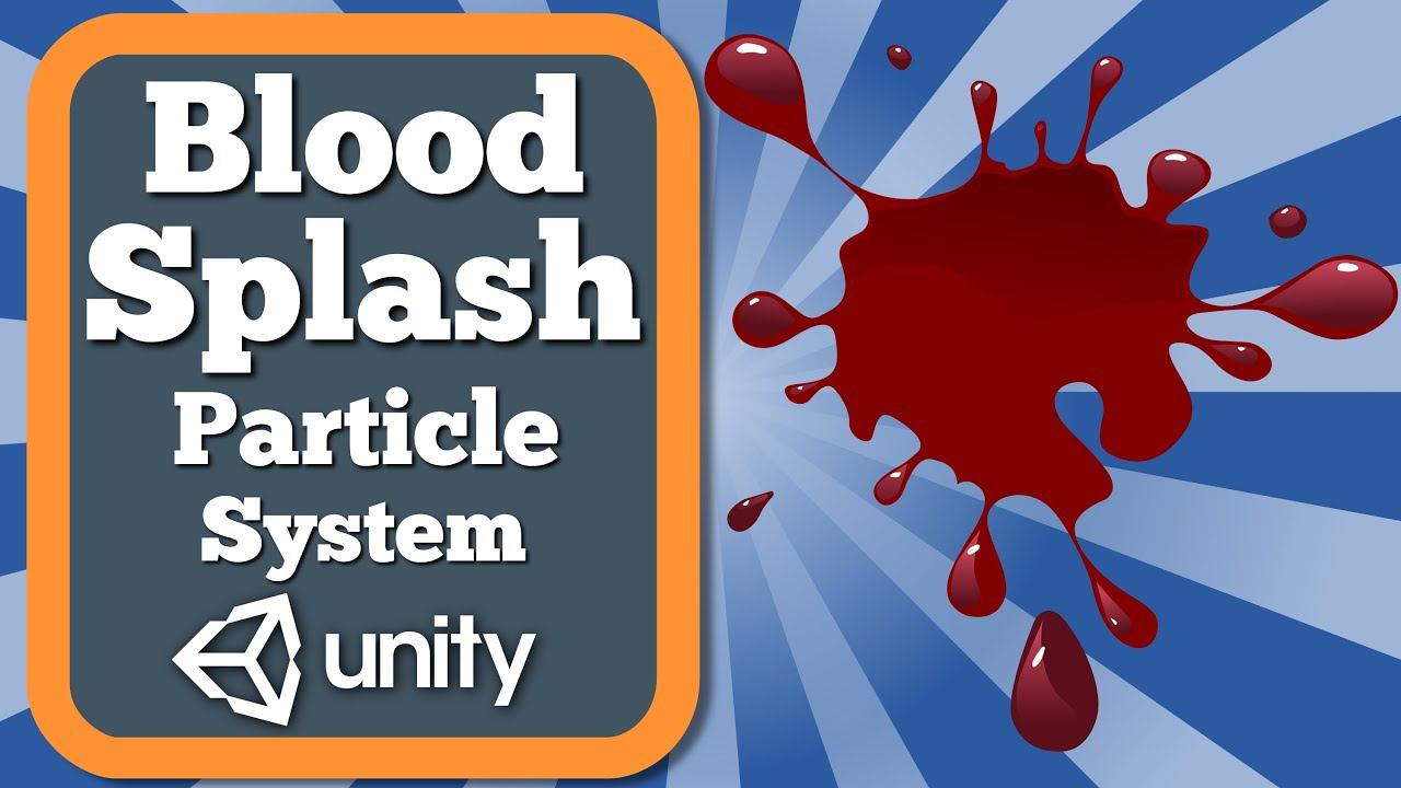 Creating a blood splash using particle system in Unity 2D game | Unity 2D tutorial смотреть онлайн