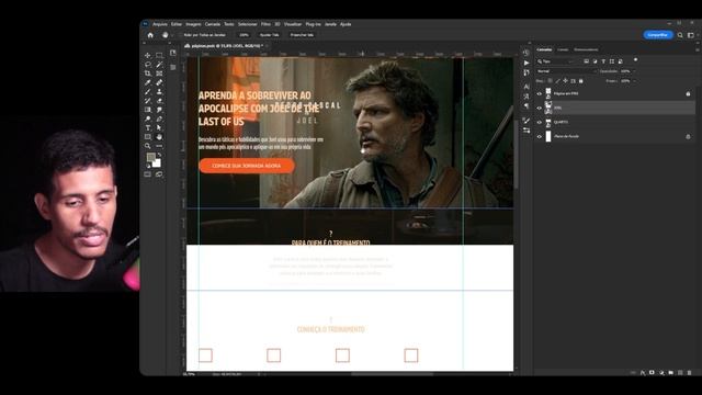 LIVE 11 - Landing Page The Last Of Us - Manipulação no #Photoshop + Design no #Figma curso Completo смотреть онлайн