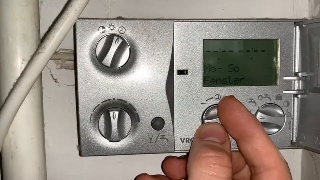 Heizzeiten Vaillant Heizungsregler VRC 410 S bidirektional witterungsgeführt Anleitung смотреть онлайн