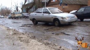 ДОРОГИ В г. КРАСНОАРМЕЙСКЕ Саратовской обл. 2016.