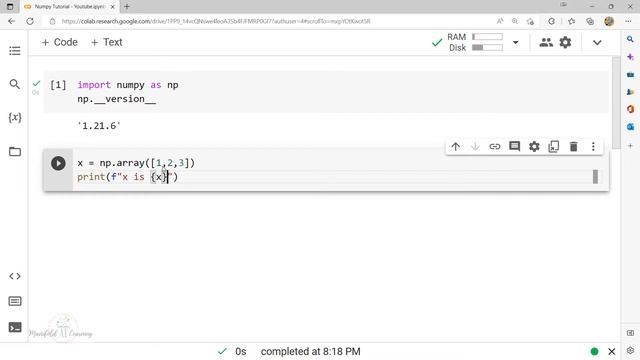 2. Numpy Array creation and Data Types - In Depth - Numpy for Data Science смотреть онлайн