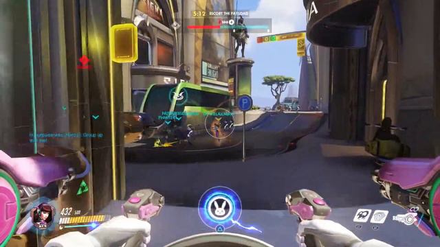 Overwatch: D.Va Online Assault/Escort Match (Numbani) смотреть онлайн