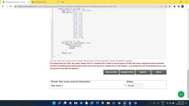 NPTEL Programming in Java week 9 all 5 programming assignment answer with code link смотреть онлайн