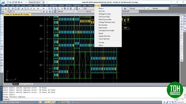 PCSlabs Extension for GStarCAD смотреть онлайн