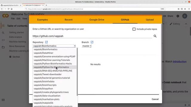 How to run python notebooks directly from github | github tutorial | google colab github смотреть онлайн