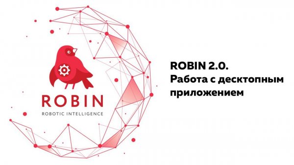 ROBIN 2.0. Работа с десктопным приложением