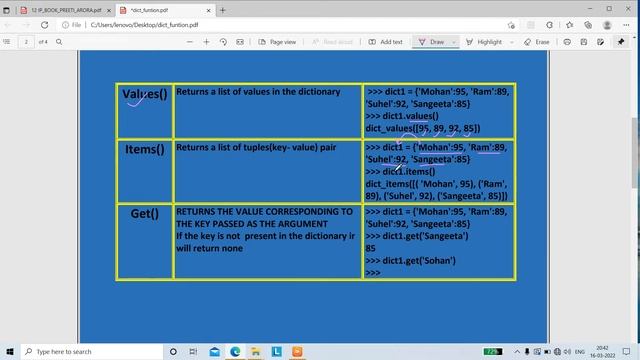 In this video we will learn about the python dictionary functions in Hindi language. смотреть онлайн
