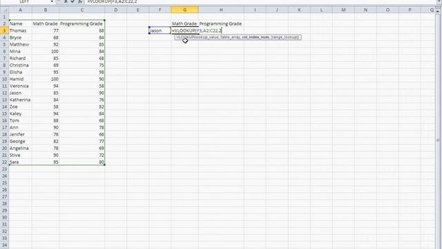 VLOOKUP, Excel (Intermediate Level) смотреть онлайн