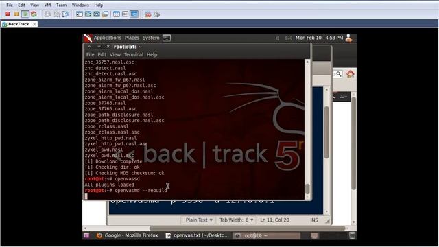Installing openvas scanner on backtrack 5 R3 [Arabic] смотреть онлайн