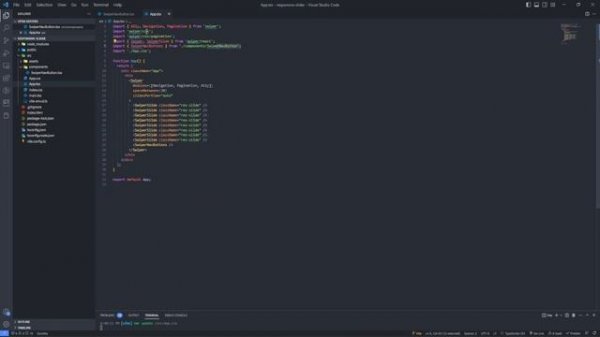 Swiper.js | Custom Navigation Buttons | React