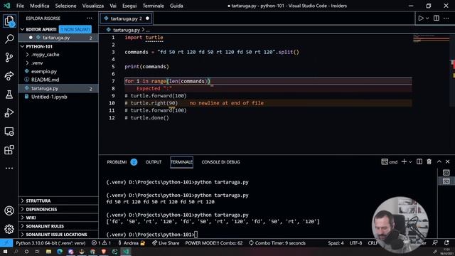 PYTHON TURTLE: LOGO PROGRAMMING IN PYTHON смотреть онлайн