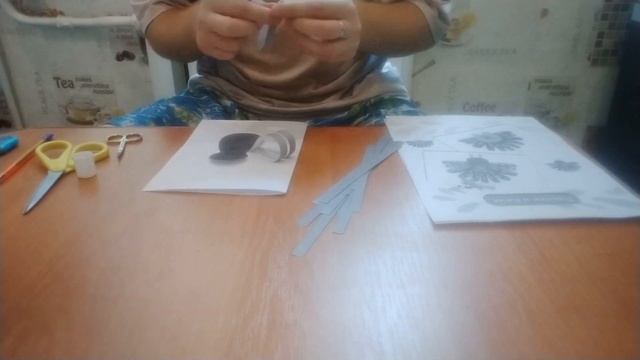 Мастер-класс по созданию открытки Павлина