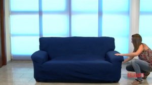 Как одеть чехол на диван