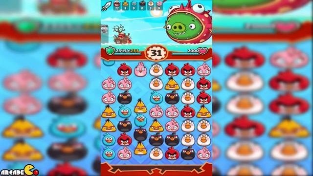 Angry Birds Fight! - Black Bird New Level Angry Birds Under Pigstruction Daily Arena! iOS/iPad смотреть онлайн