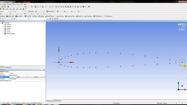 Ansys Design Modeler- How to Import Points in Design modeler from Excel or Notepad смотреть онлайн