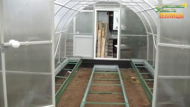 ЗИМНЯЯ ТЕПЛИЦА ДЛЯ КРУГЛОГОДИЧНОГО ВЫРАЩИВАНИЯ ОВОЩЕЙ. СБОРКА ТЕПЛИЦЫ ЗИМНЕЙ. смотреть онлайн