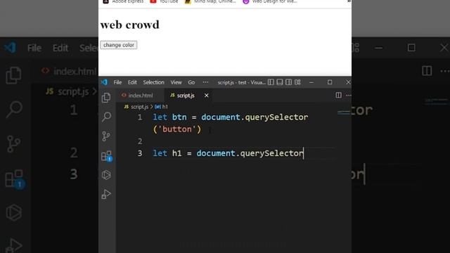 Change items color using JavaScript 2022 смотреть онлайн