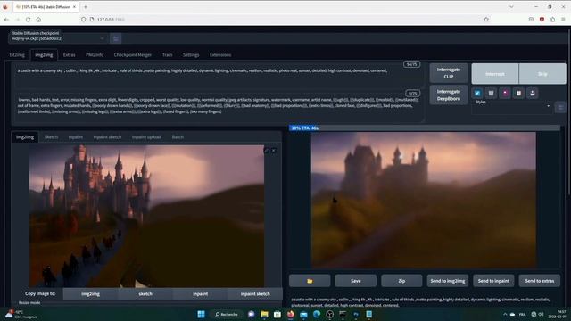 Photoshop + Stable Diffusion workflow ( speed art ) Lets creat a fallen king stuff смотреть онлайн