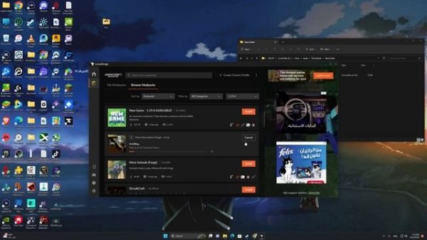 minecraft - essential mod not working