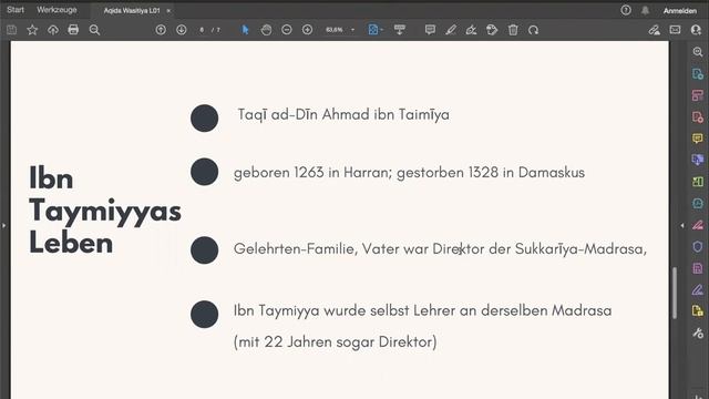 Al-Aqida al-Wasitiyya Lektion 01 Einführung смотреть онлайн