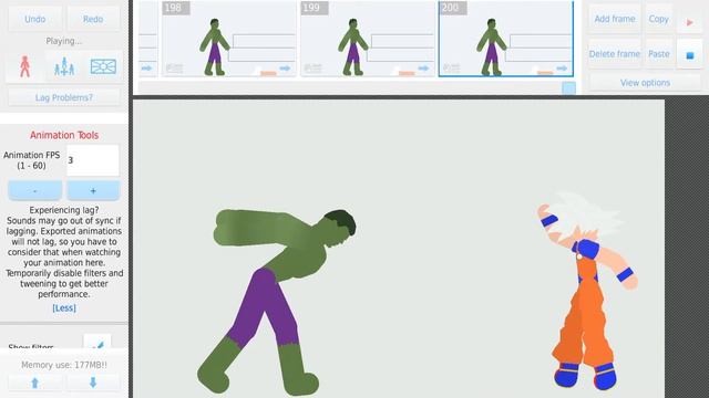 Hulk vs goku stick nodes смотреть онлайн