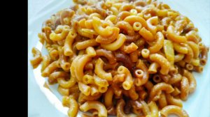 Жарю сухие макароны и получается вкусно! Не успеваю их на всех готовить..#макароны #рецепты