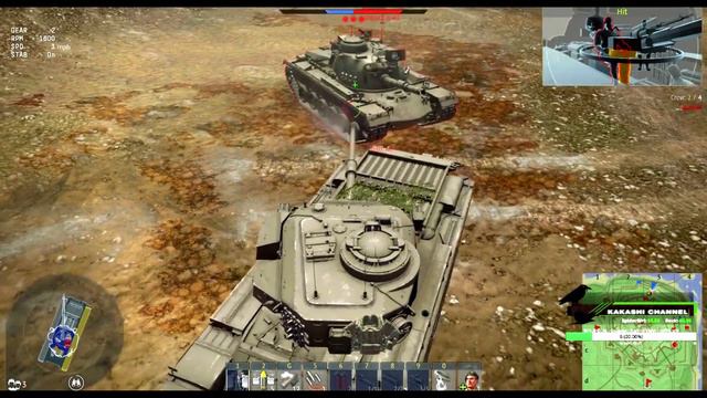 War Thunder - Centurion MK.10 Craziest battle смотреть онлайн