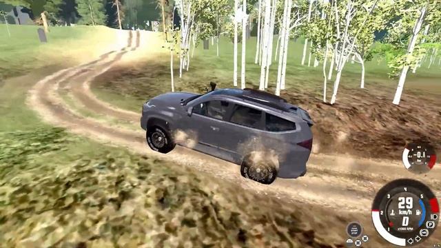 Mitsubishi Pajero Sport 3.0 Diesel Turbo Extreme Offroading. BEAM NG DRIVE смотреть онлайн