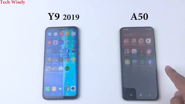 Galaxy A50 vs Huawei Y9 2019 | Speed Test Comparison смотреть онлайн