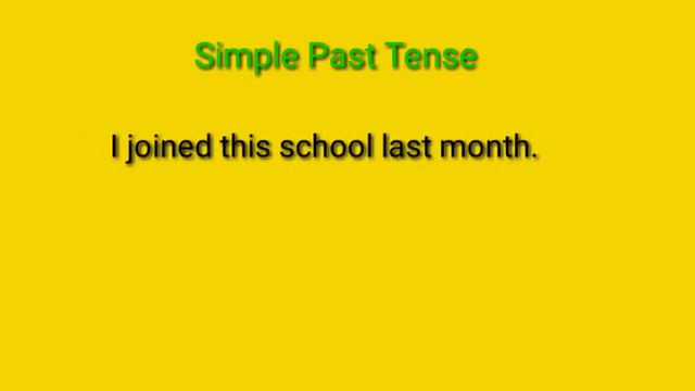 Simple Past Tense смотреть онлайн