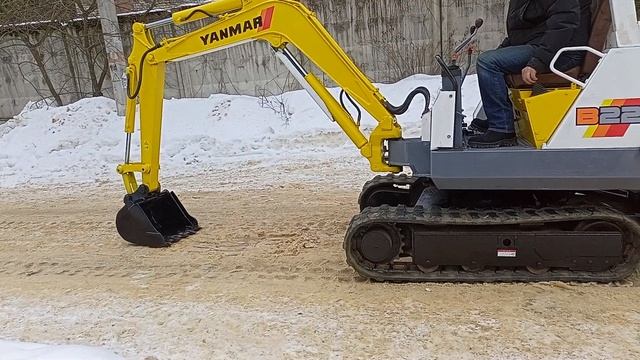 Продажа мини-экскаватора Yanmar B22 смотреть онлайн