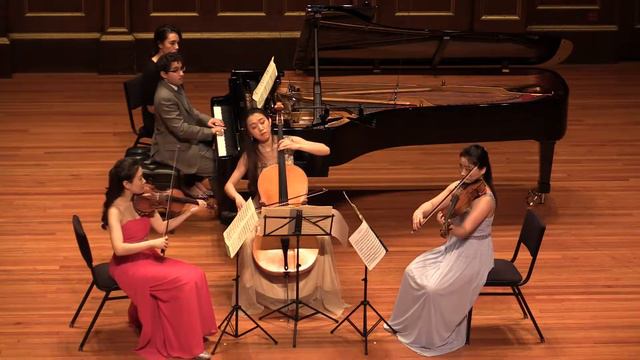 Caspian Quartet: Mozart Piano Quartet No. 1 in G minor, K. 478 смотреть онлайн