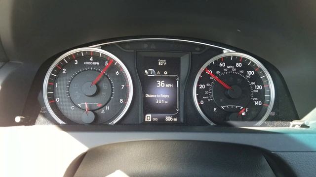 2016 Toyota Camry SE 0-60