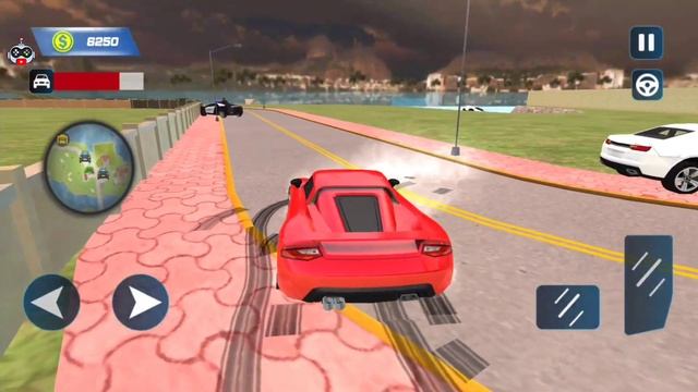 US Police Car Chase and Escape Driving in City Simulator - Android Gameplay. смотреть онлайн