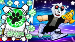 БЕСКОНЕЧНЫЕ ПИТОМЦЫ В СИМУЛЯТОРЕ СКОРОСТИ! САМЫЙ БЫСТРЫЙ ДОНАТЕР! ROBLOX Speed Clicker