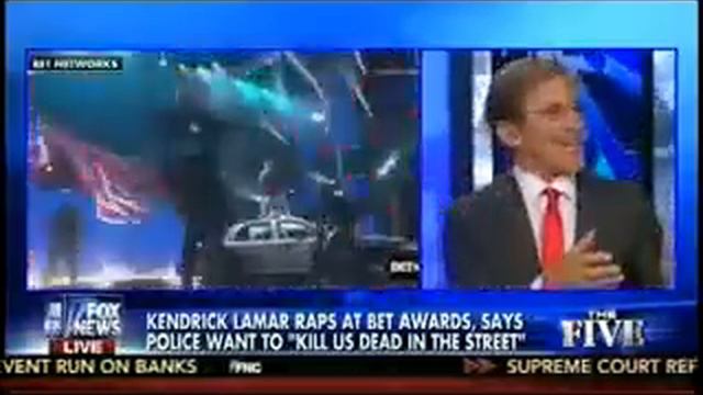 Geraldo Rivera rips Kendrick Lamar's BET Award set смотреть онлайн