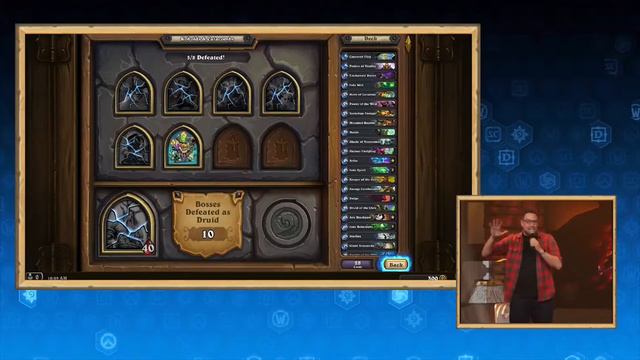 Hearthstone New Dungeon Run Mode Hands On Impressions - Blizzcon 2017 смотреть онлайн