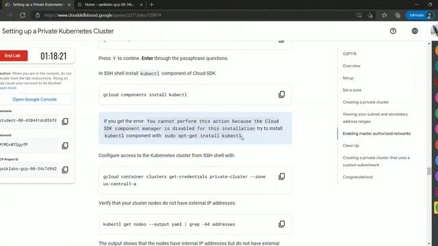Solution||Setting up a Private Kubernetes Cluster||Google Cloud Learn to Earn Challenge смотреть онлайн