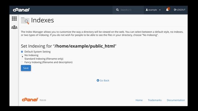 How to disable Apache directory listing in cPanel смотреть онлайн