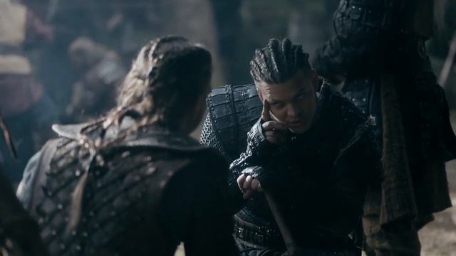 Ивар и Хвитсерк перед битвой