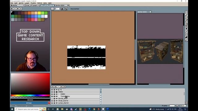 Top-down pixel-art game research (objects) P2 / пиксель-арт для топ-даун игры (объекты) - часть 3 смотреть онлайн