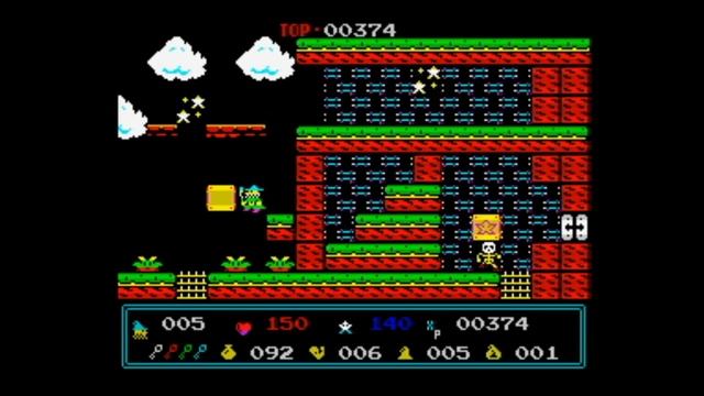 Gandalf v.1.00 128k (2018) Walkthrough, ZX Spectrum смотреть онлайн