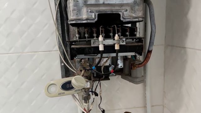ремонт газовой колонки нева 4510м, водяного блока смотреть онлайн