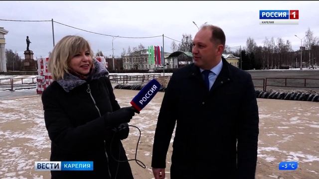 На площади Кирова откроют мобильный каток смотреть онлайн