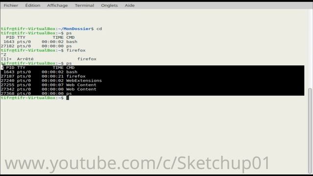 Commandes LINUX | Gestion des Processus #3 смотреть онлайн